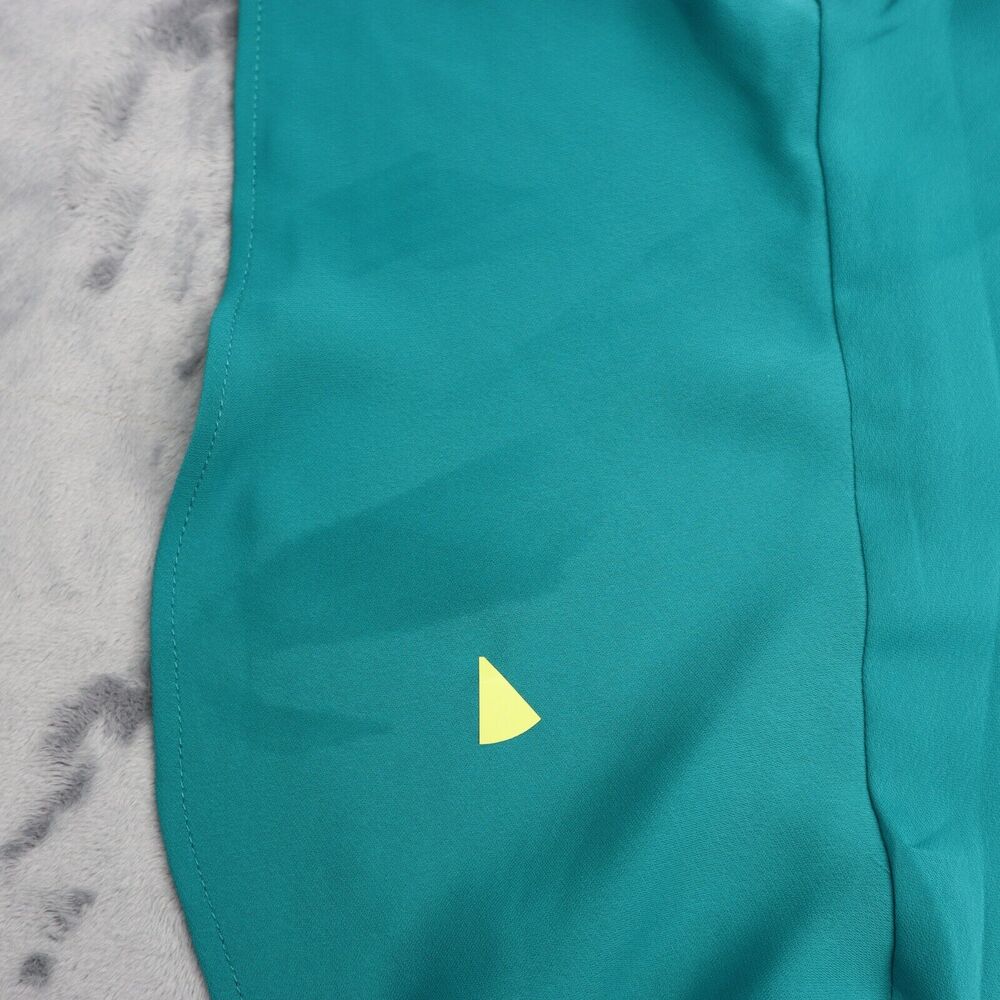 J.Jill Wearever Collection Shirt Womens XL Teal Round Neck Ruffle Sleeve Top NEW - Picture 9 of 16
